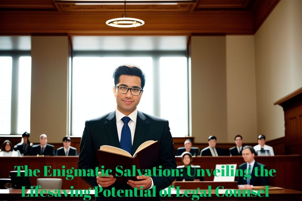 The Enigmatic Salvation: Unveiling the Lifesaving Potential of Legal Counsel