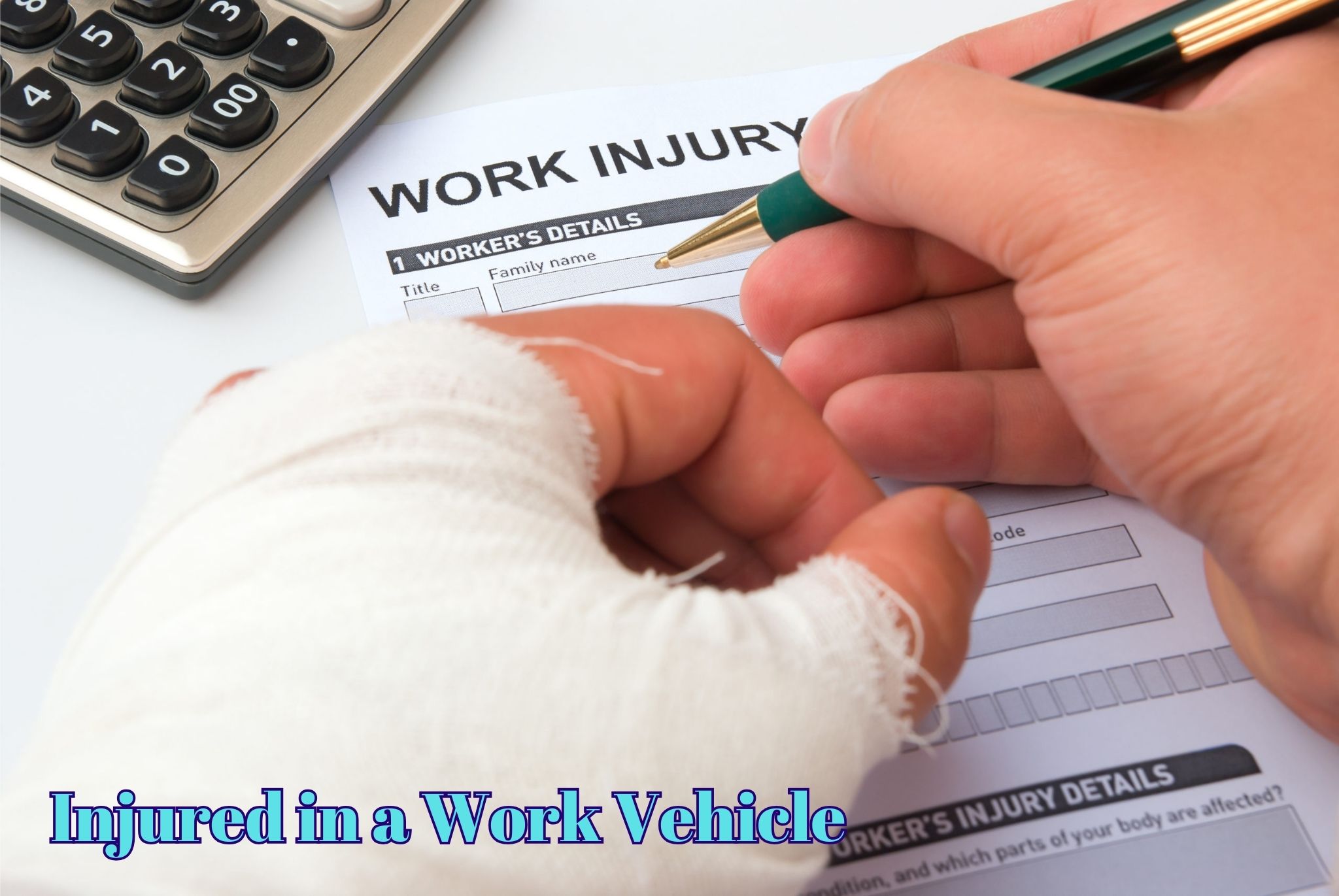 Outline for “Injured in a Work Vehicle? Get Legal Help from an Attorney”