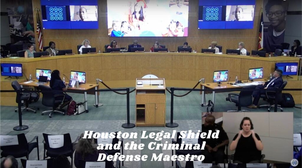 Navigating the Legal Labyrinth: The Enigmatic Fusion of Houston Legal Shield and the Criminal Defense Maestro