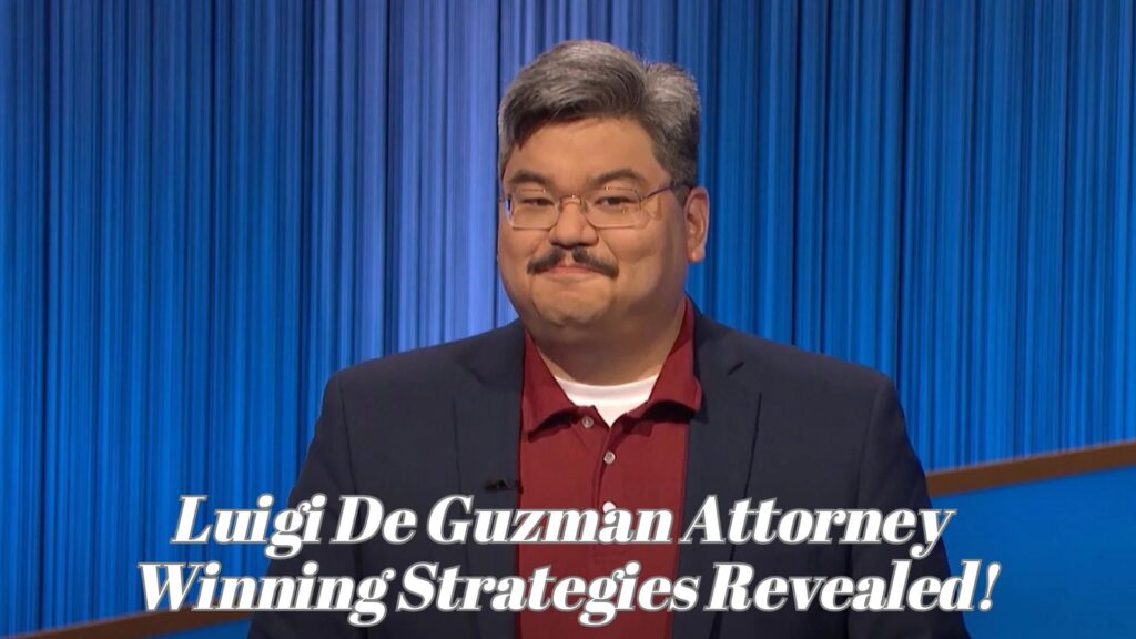 Unlock Legal Secrets: Luigi De Guzman Attorney's Winning Strategies Revealed!