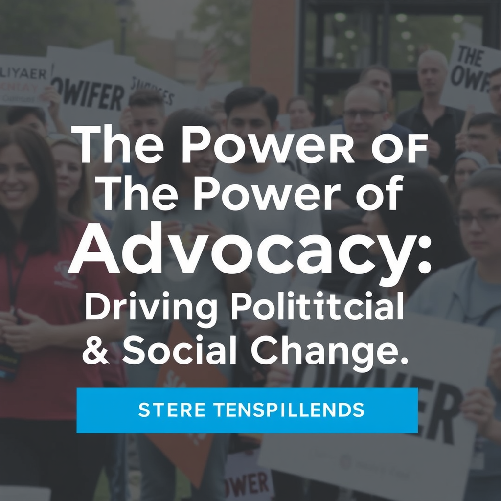 The Power of Advocacy: Driving Political & Social Change
