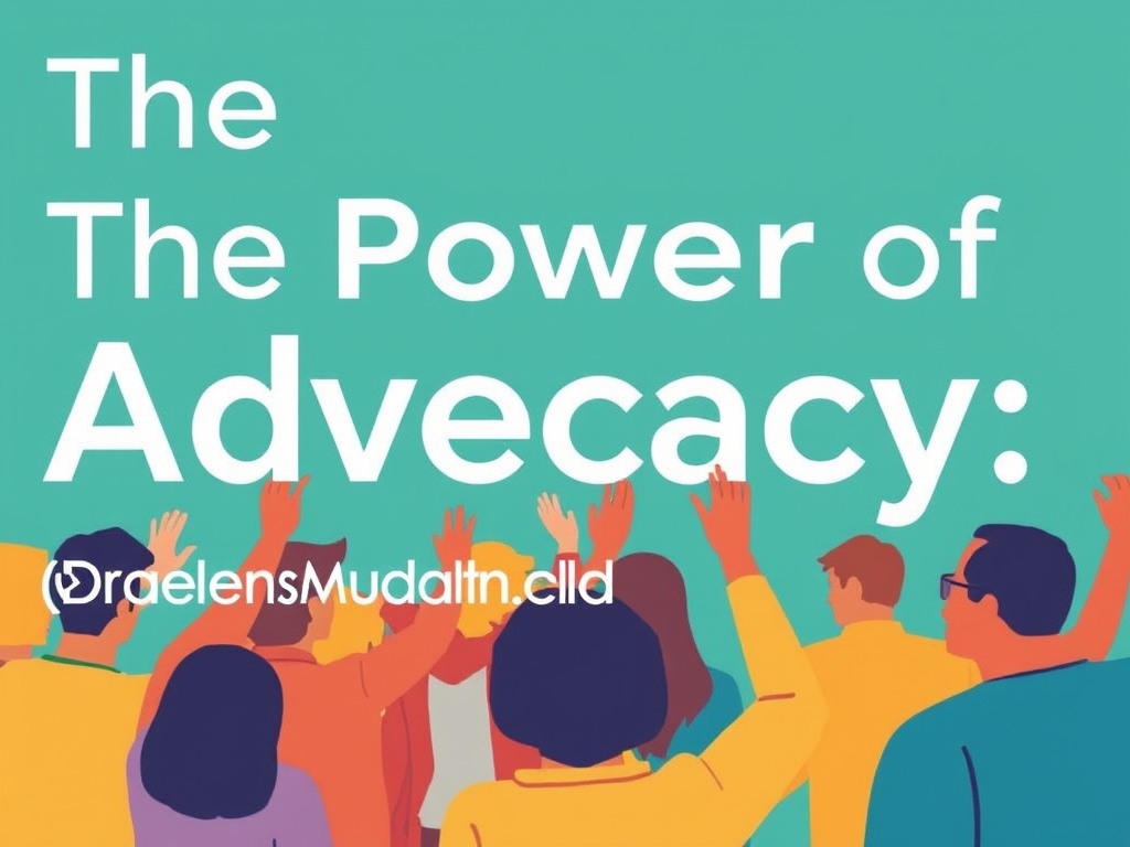 The Power of Advocacy: Driving Change in Our World