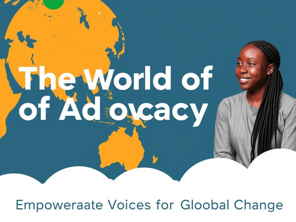 The World of Advocacy: Empowering Voices for Global Change