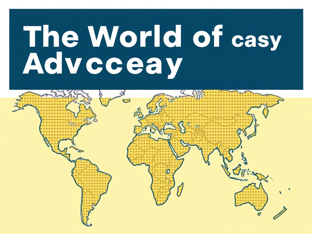 The World of Advocacy: Exploring Global Impact and Action