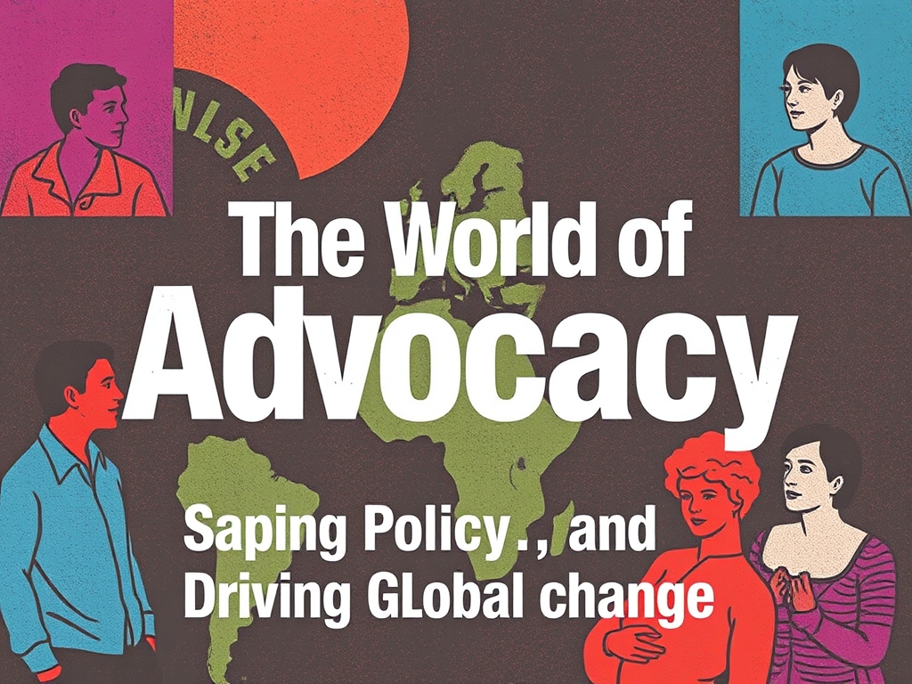 The World of Advocacy: Shaping Policy and Driving Global Change
