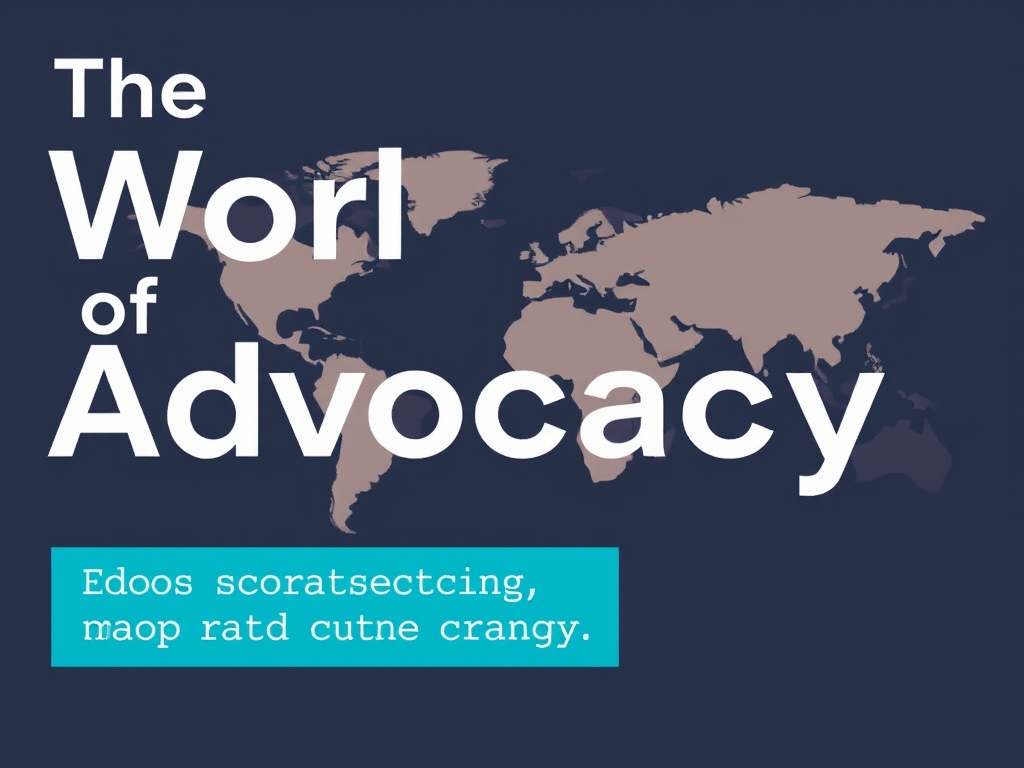 The World of Advocacy: Your Guide to Impact and Change